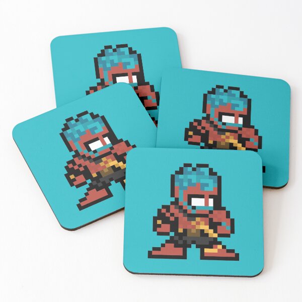 Item preview, Hakan (Street Fighter) 8-bit Retro Pixel Art designed and sold by The Armorsmith.