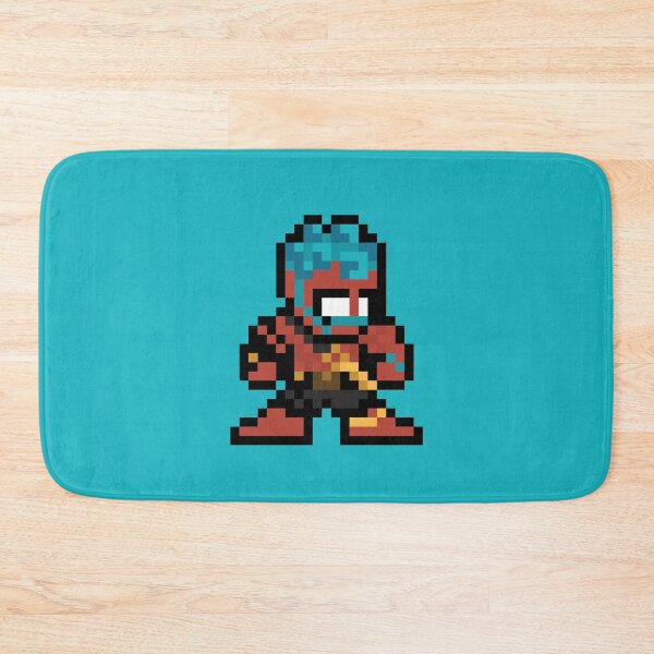Item preview, Hakan (Street Fighter) 8-bit Retro Pixel Art designed and sold by The Armorsmith.