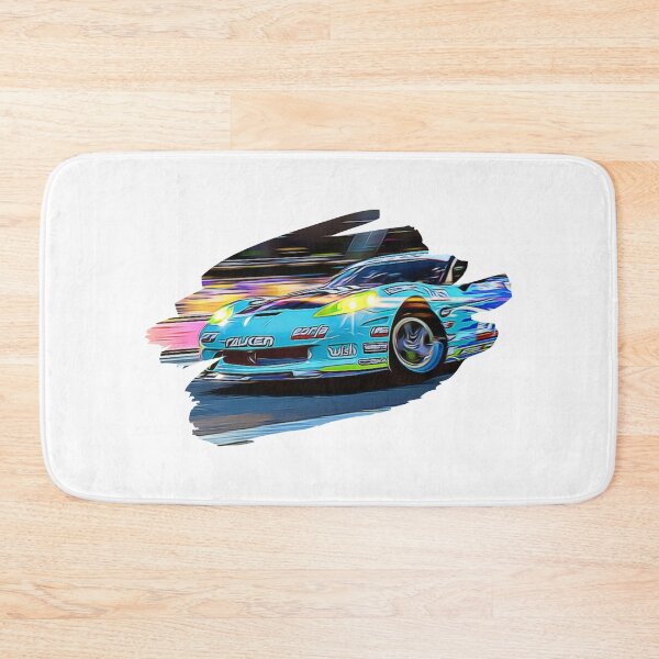 Item preview, Corvette Drift Art Print designed and sold by Auto-Prints.