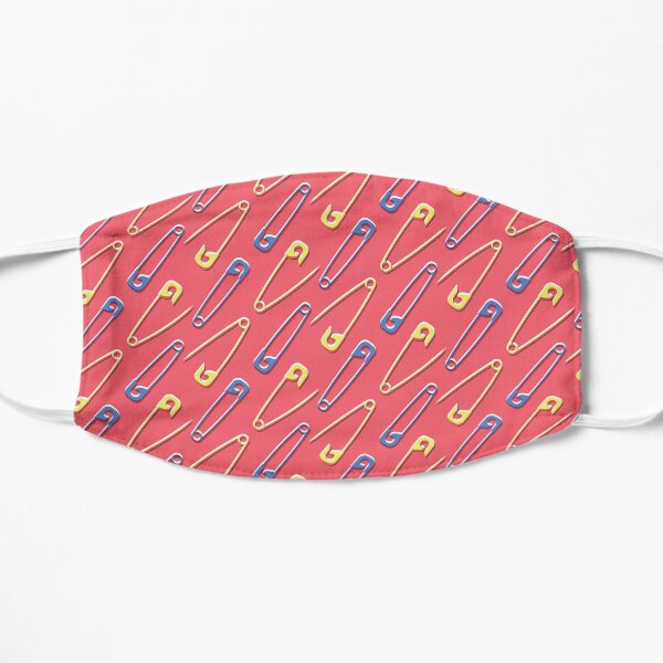 Safety First (Red) Flat Mask