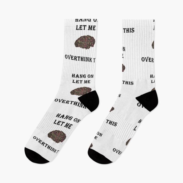 Item preview, HANG ON LET ME OVERTHINK THIS T-SHIRT designed and sold by Dahani-mo.