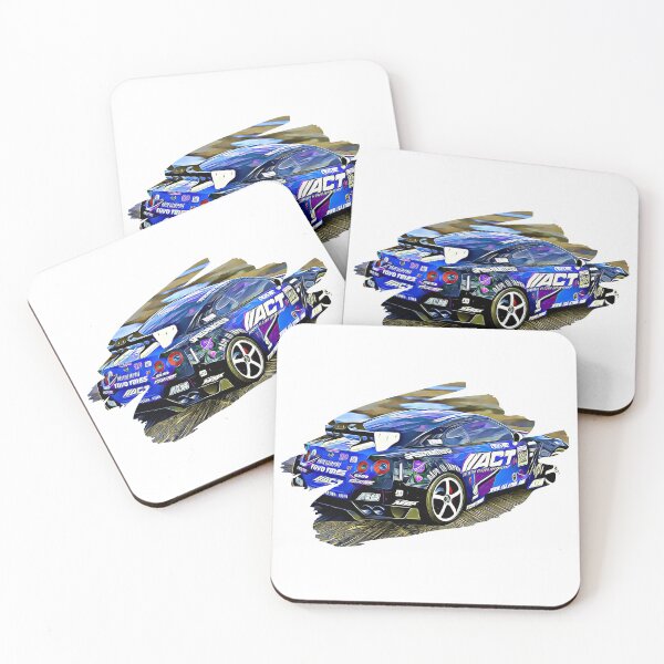Item preview, 350Z Drift Art Print designed and sold by Auto-Prints.