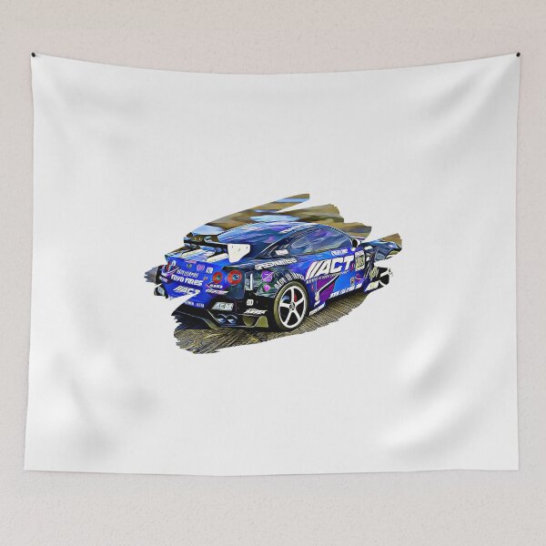 Item preview, 350Z Drift Art Print designed and sold by Auto-Prints.