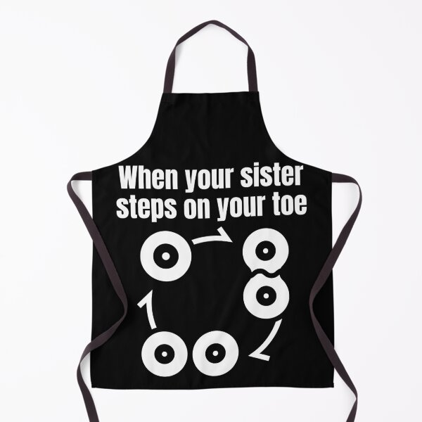 Item preview, When your sister steps on your toe designed and sold by Caregiverology.