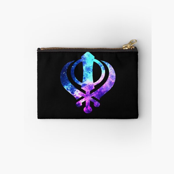 Item preview, Khanda Logo - Galaxy Glowing  designed and sold by trendistic.