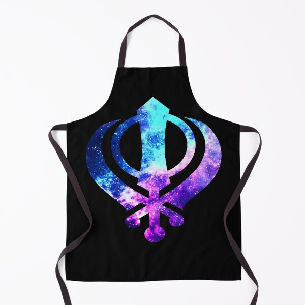 Item preview, Khanda Logo - Galaxy Glowing designed and sold by trendistic.
