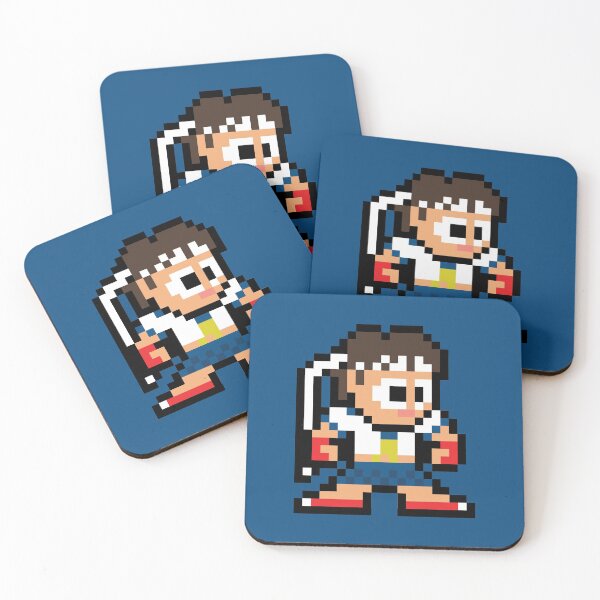Item preview, Sakura (Street Fighter) 8-bit Retro Pixel Art designed and sold by The Armorsmith.