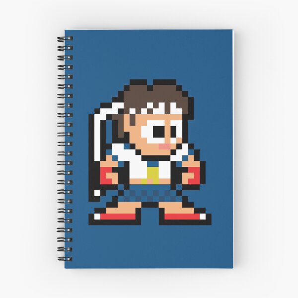Item preview, Sakura (Street Fighter) 8-bit Retro Pixel Art designed and sold by The Armorsmith.