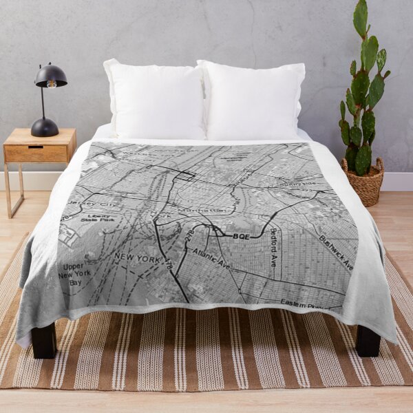 Item preview, New York Map gray designed and sold by Maestroedems.