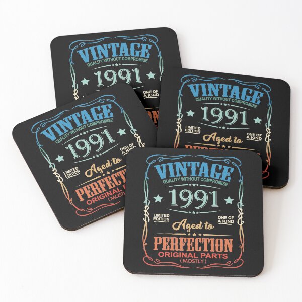 Item preview, Born In 1991 30th Birthday 30 Years Aged Perfect designed and sold by Renergie.