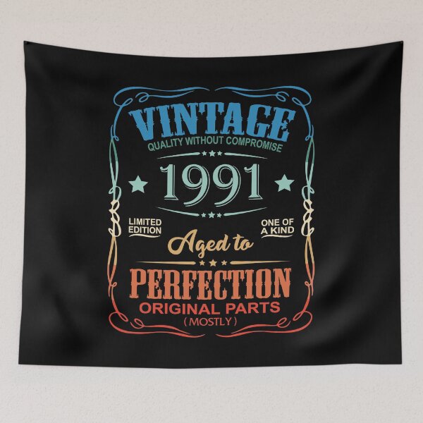 Item preview, Born In 1991 30th Birthday 30 Years Aged Perfect designed and sold by Renergie.