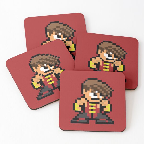 Item preview, Yang (Street Fighter) 8-bit Retro Pixel Art designed and sold by The Armorsmith.