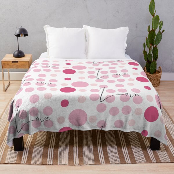 Item preview, Valentines Day seamless background with circles and text love. designed and sold by Victoria Riabov.