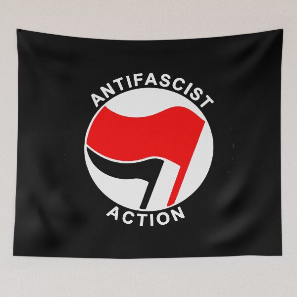 Item preview, Anti Fascist Action ANTIFA Logo designed and sold by James-Fletcher.