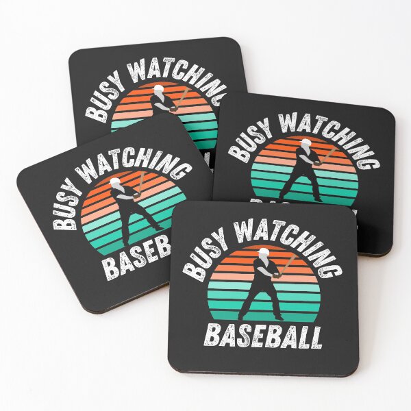 Item preview, Busy Watching Baseball Novelty Gift Batting designed and sold by Marathon-Runner.