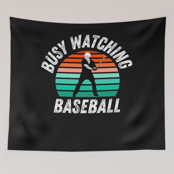 Item preview, Busy Watching Baseball Novelty Gift Batting designed and sold by Marathon-Runner.