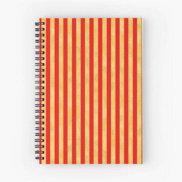 Aperçu de l'œuvre Rayé rouge et or créée et vendue par Element85.