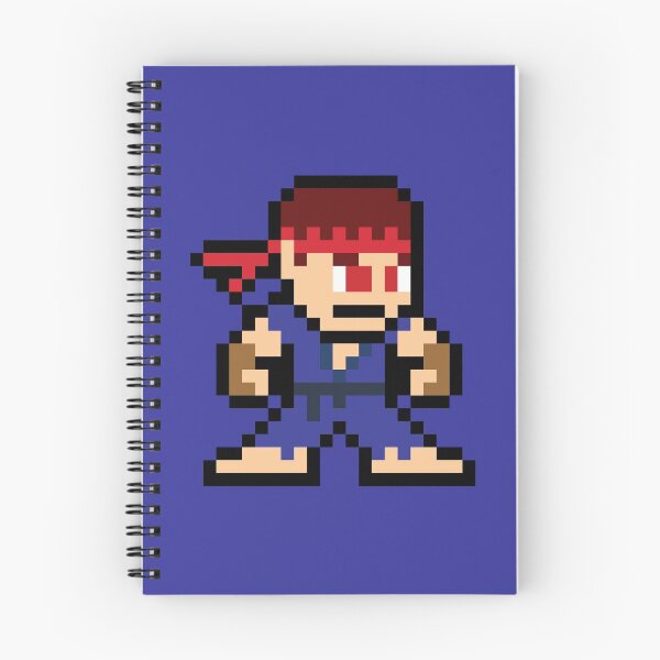 Item preview, Evil Ryu (Street Fighter) 8-bit Retro Pixel Art designed and sold by The Armorsmith.