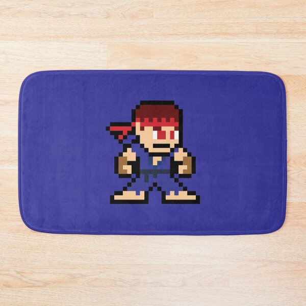 Item preview, Evil Ryu (Street Fighter) 8-bit Retro Pixel Art designed and sold by The Armorsmith.