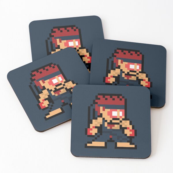 Item preview, Evil Ryu V2 (Street Fighter) 8-bit Retro Pixel Art designed and sold by The Armorsmith.