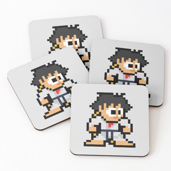 Item preview, Makoto (Street Fighter) 8-bit Retro Pixel Art designed and sold by The Armorsmith.