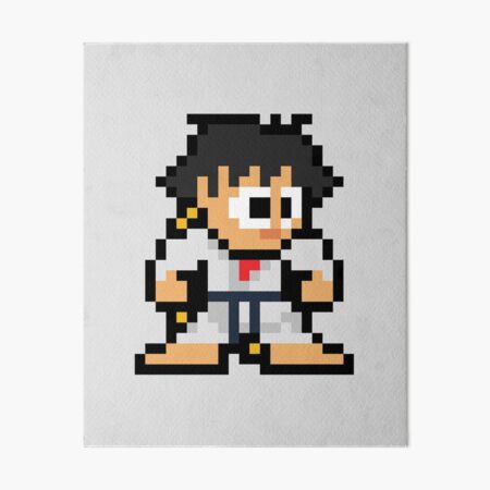 Makoto (Street Fighter) 8-bit Retro Pixel Art