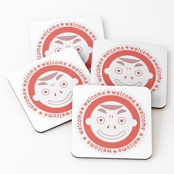 Item preview, Survive Style 5+ Upside Face Restaurant Coaster designed and sold by TYPhoenicians.