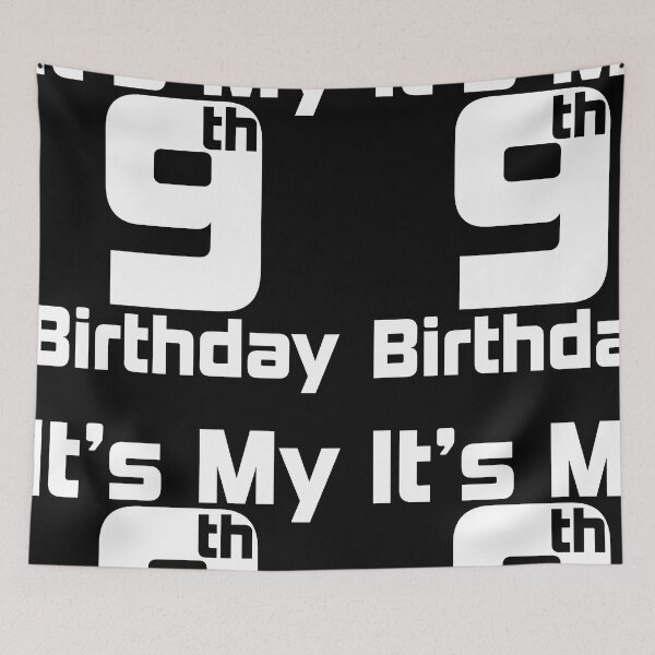 Item preview,  Its My 9Th Birthday designed and sold by ADAMYASS.