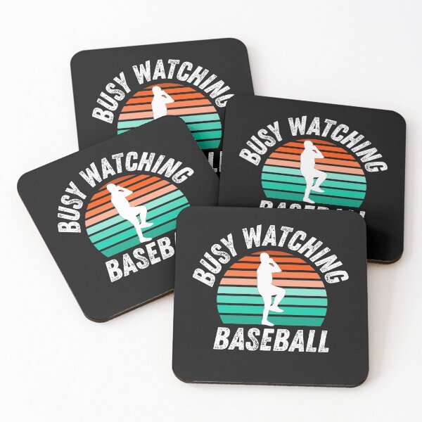 Item preview, Busy Watching Baseball Novelty Gift Pitcher Silhouette designed and sold by Marathon-Runner.