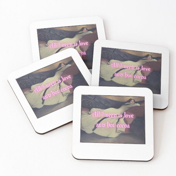 Item preview, All I need is love and hot cocoa designed and sold by Gotafeeling.