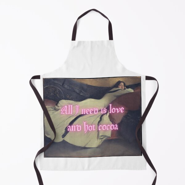 Item preview, All I need is love and hot cocoa designed and sold by Gotafeeling.