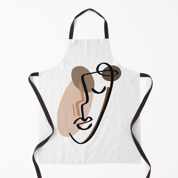 Item preview, minimal abstract face line designed and sold by samar-n.