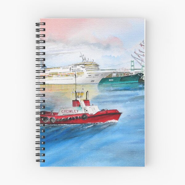 Item preview, Norwegian Dream leaves port designed and sold by Rob Beilby.