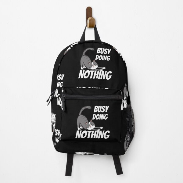 Item preview, Busy Doing Nothing - Cat1 (wt) designed and sold by Amon Ferg.