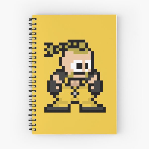Item preview, Rufus (Street Fighter) 8-bit Retro Pixel Art designed and sold by The Armorsmith.