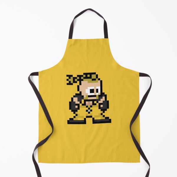 Item preview, Rufus (Street Fighter) 8-bit Retro Pixel Art designed and sold by The Armorsmith.