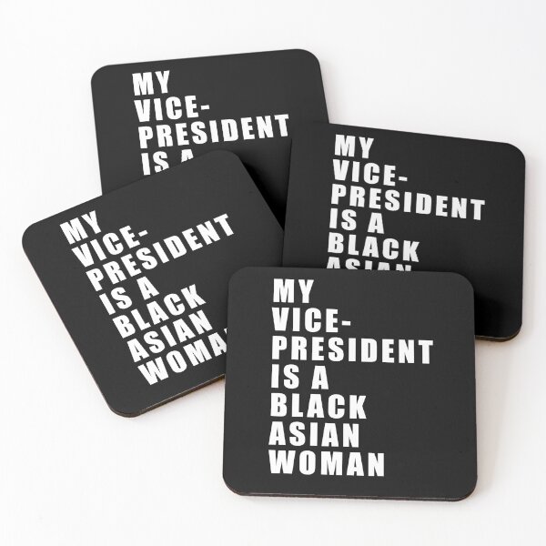 Item preview, My Vice President is a Black Asian Woman designed and sold by LoveAndDefiance.