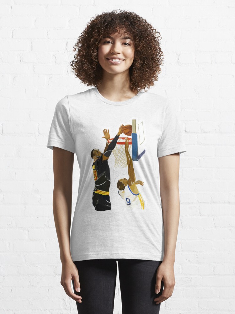 LeBron James - The Block - Cartoon Style | Essential T-Shirt