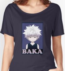 Hunter X Hunter - Killua Zoldyck - Baka Women's Relaxed Fit T-Shirt