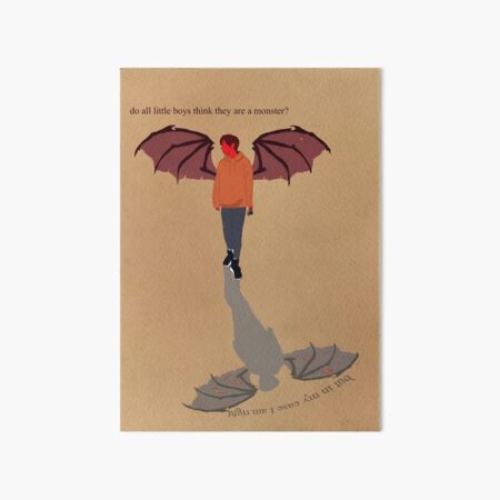 Autobiography of Red Art Board Print