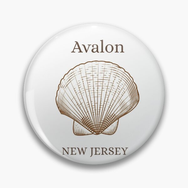 Item preview, Avalon New Jersey Shell design designed and sold by JerseyBoysTees.