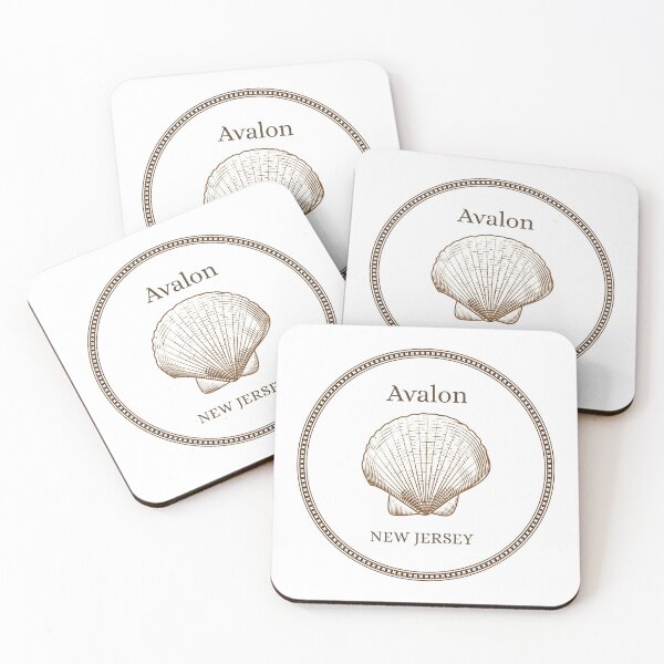 Item preview, Avalon New Jersey Shell design designed and sold by JerseyBoysTees.