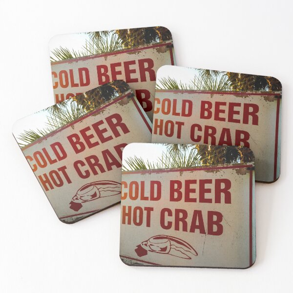 Item preview, Hot Crab Cold Beer designed and sold by creativeography.