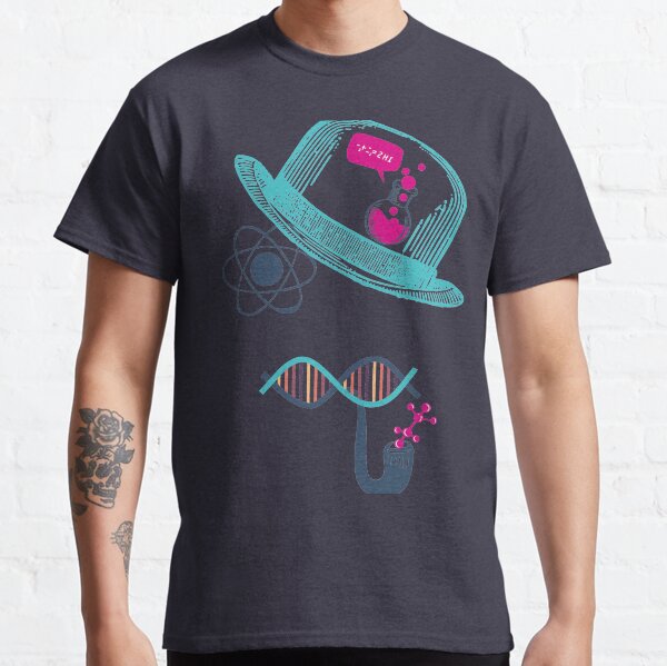 Science Moustache Classic T-Shirt