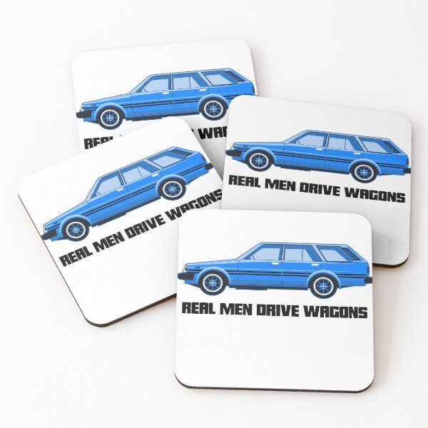 Item preview, Real Men Drive Wagons designed and sold by Six Deers.