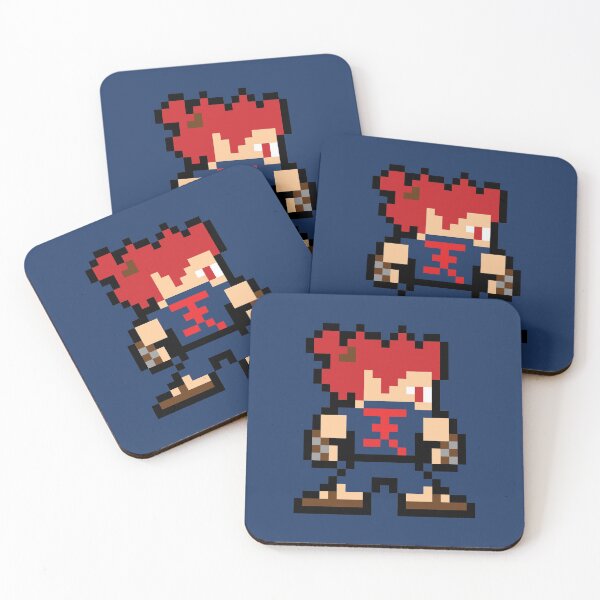Item preview, Akuma Back (Street Fighter) 8-bit Retro Pixel Art designed and sold by The Armorsmith.