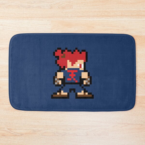 Item preview, Akuma Back (Street Fighter) 8-bit Retro Pixel Art designed and sold by The Armorsmith.