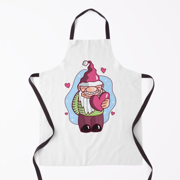 Item preview, Cute dwarf gnome hearts love valentines day designed and sold by AaaleXX.