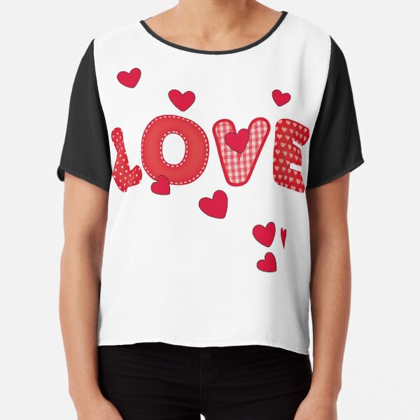 Love Is All You Need Chiffon Top