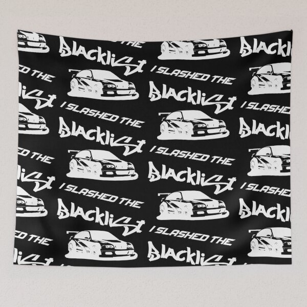 Item preview, Slashed the Blacklist (White) designed and sold by Graograman.